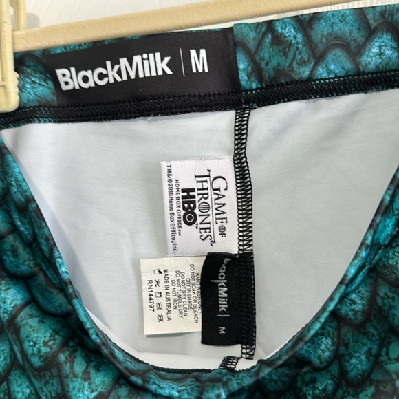 BlackMilk Game of Thrones Green Rhaegal Dragon Egg High Waisted Legging Medium - Picture 3 of 3